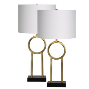 burlington - table lamp interior design mtl