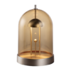 amber table lamp at IDMTL