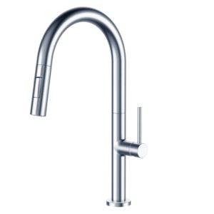 moochi pull out kitchen faucet dual spray at IDMTL