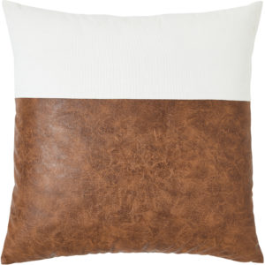 veracruz leather pillow at IDMTL